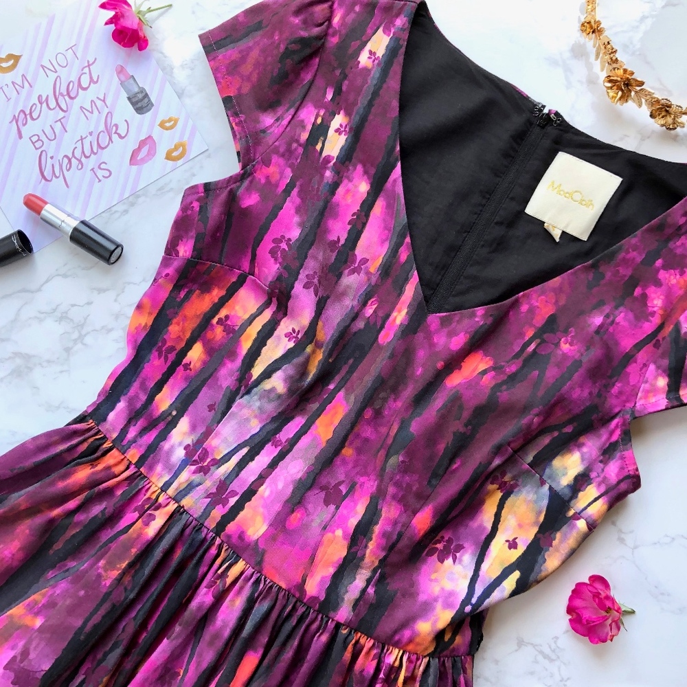 ModCloth Fabulous Fit and Flare Dress, Size S